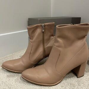 Marc fisher Tan Ankle Boots